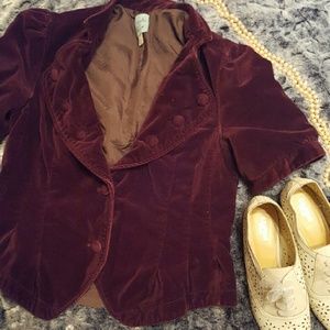 Kimchi Blue Velvet Jacket